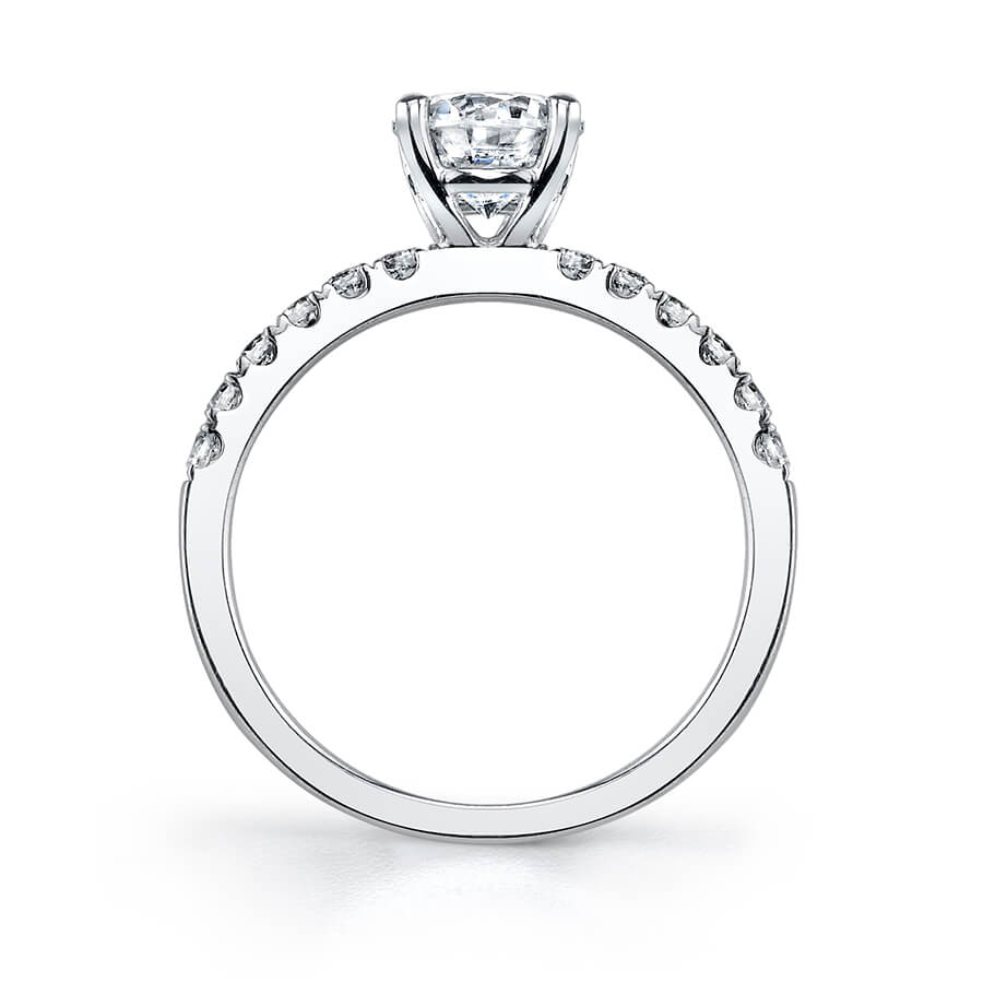 Lyna - Round Solitaire Engagement Ring