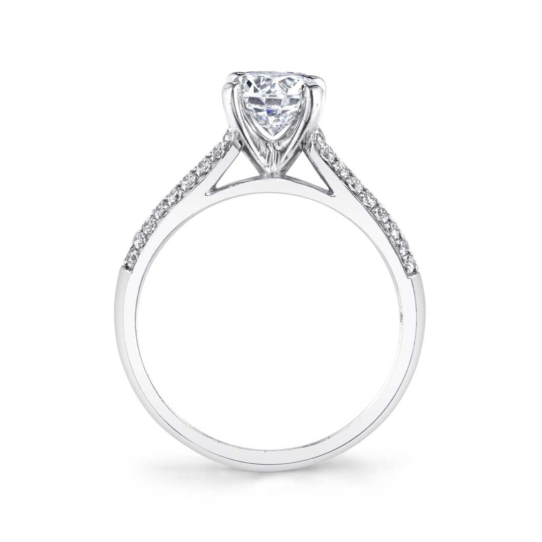Devynn - Round Solitaire Engagement Ring