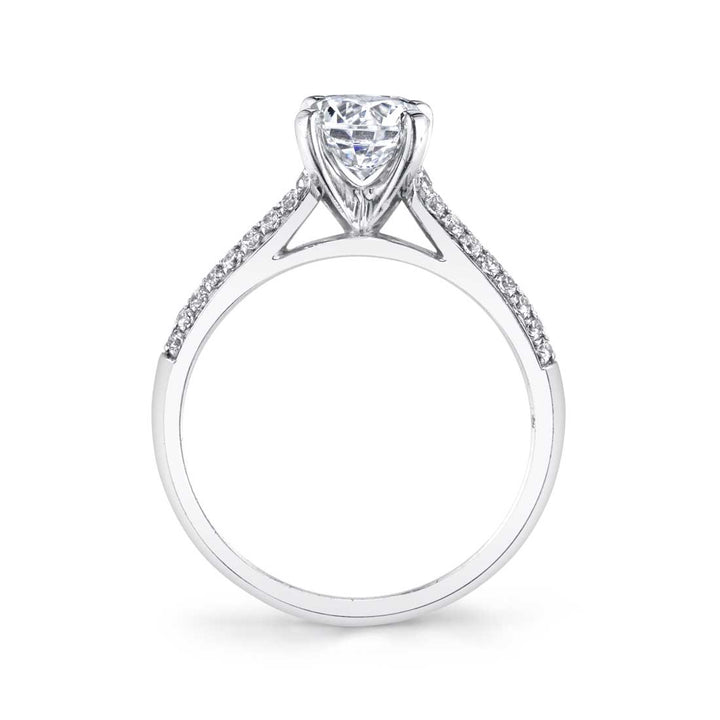 Devynn - Round Solitaire Engagement Ring