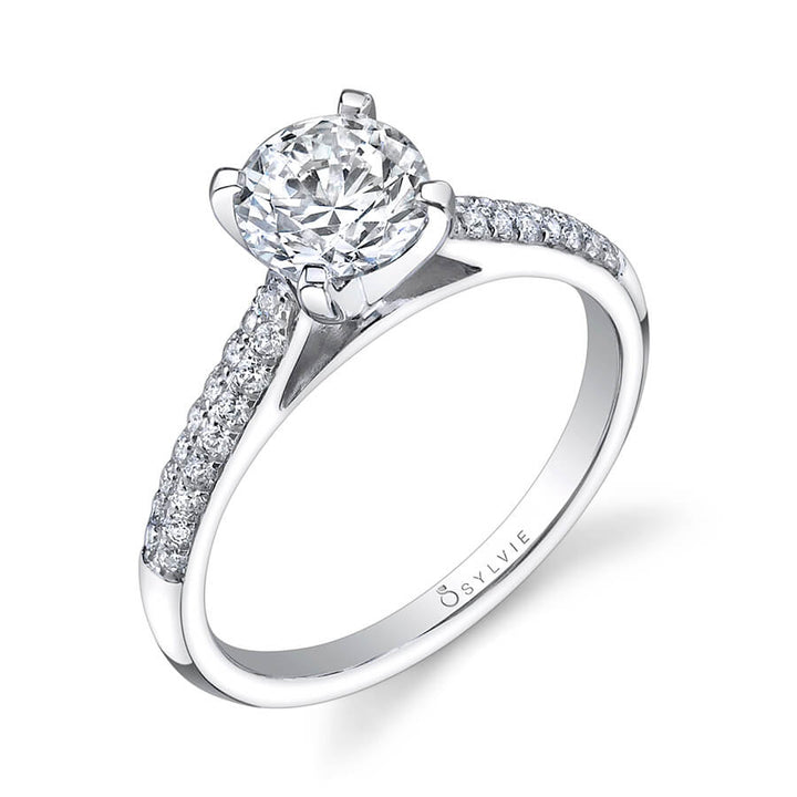 Devynn - Round Solitaire Engagement Ring