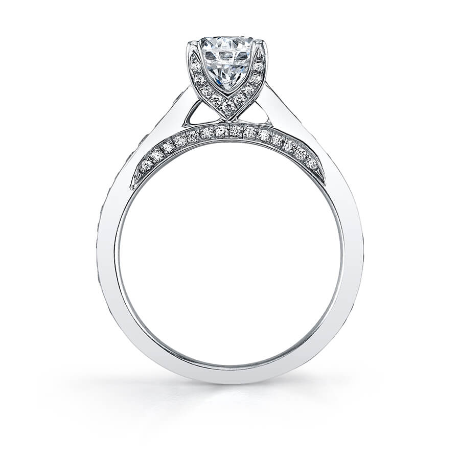 Lysandre - Round Solitaire Engagement Ring