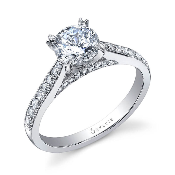 Nanette - Classic Solitaire Engagement Ring