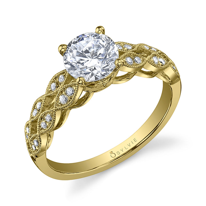 Cheyanne - Round Solitaire Engagement Ring