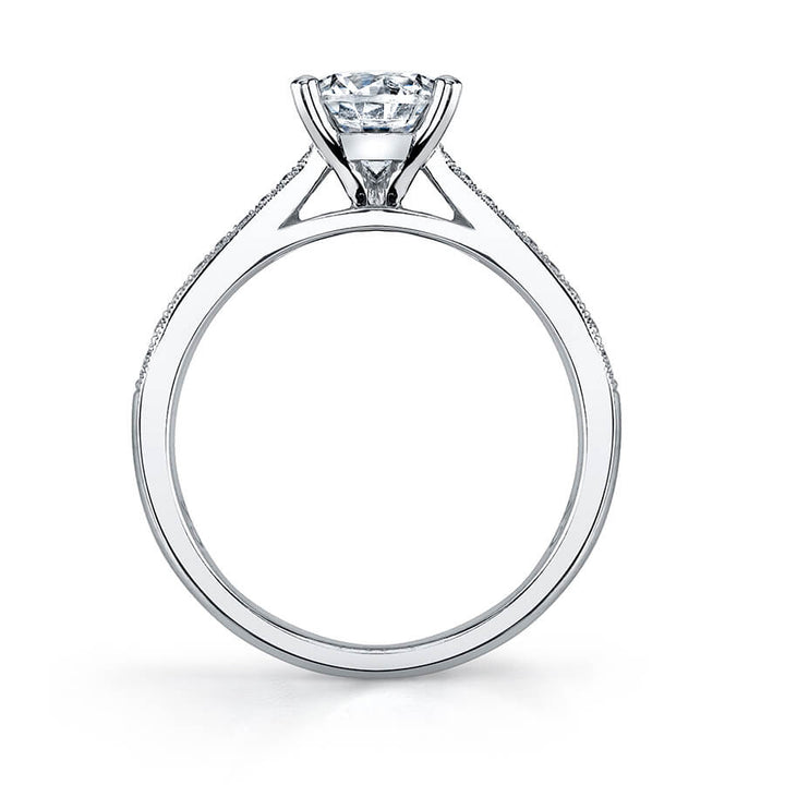 Nathalie - Round Solitaire Engagement Ring