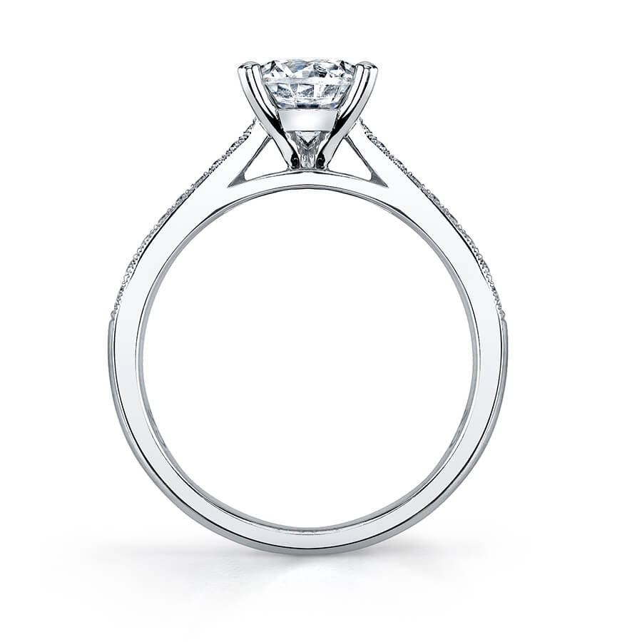 Nathalie - Round Solitaire Engagement Ring