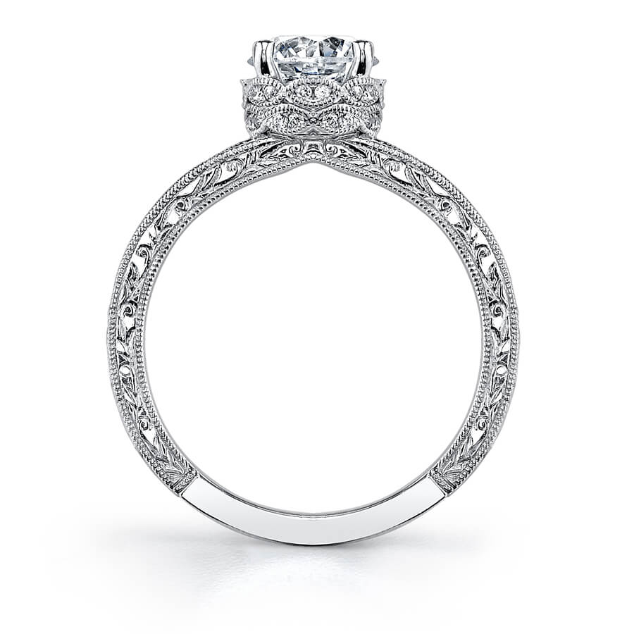 Rosemarie - Vintage Inspired Solitaire Engagement Ring