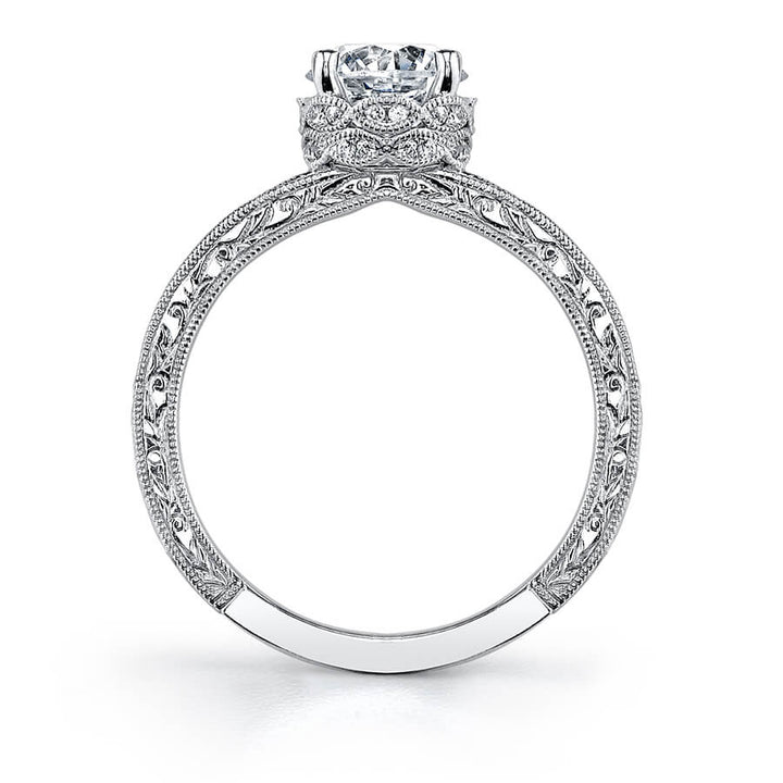 Rosemarie - Vintage Inspired Solitaire Engagement Ring