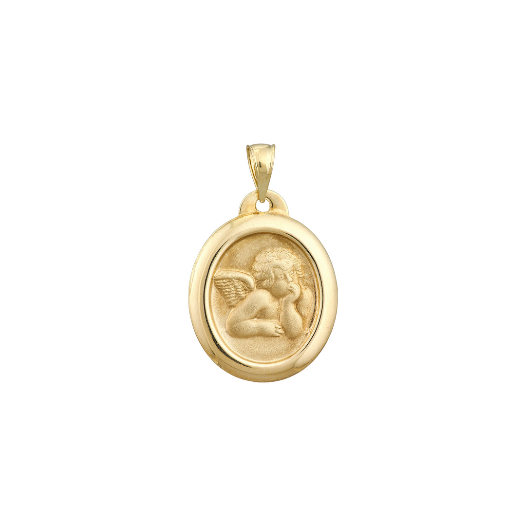 Framed Cupid Medal