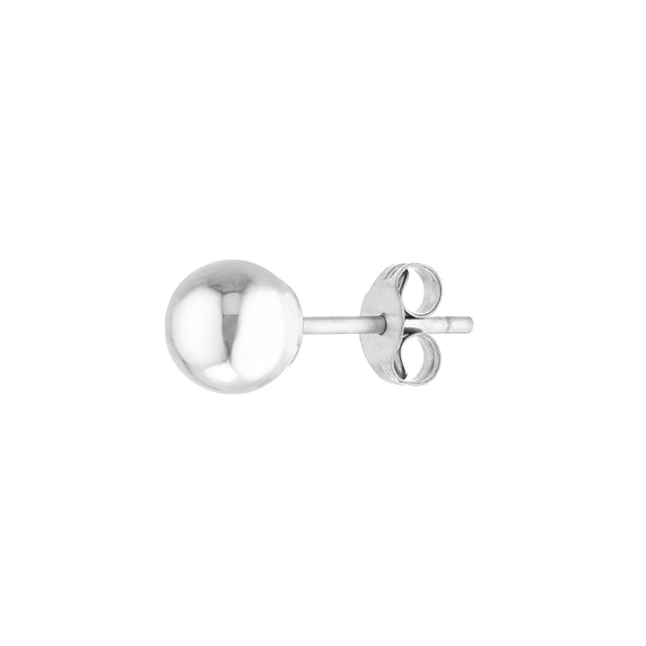 5mm Polished Ball Stud Earrings