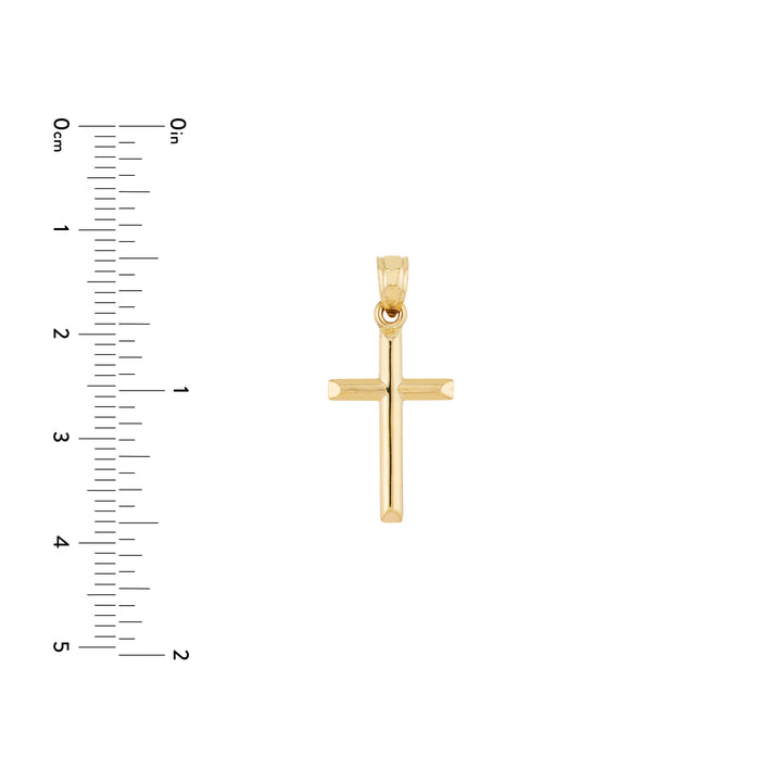 Basic Bar Cross Pendant