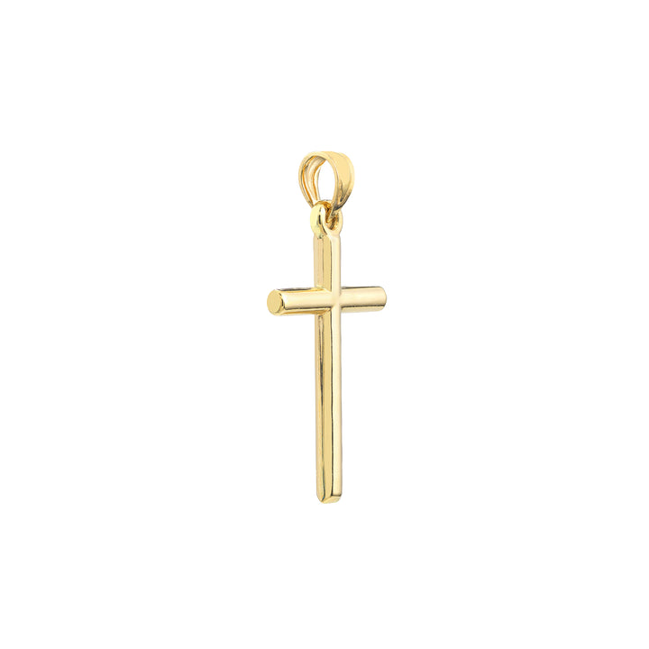 Small Polished Cross Pendant