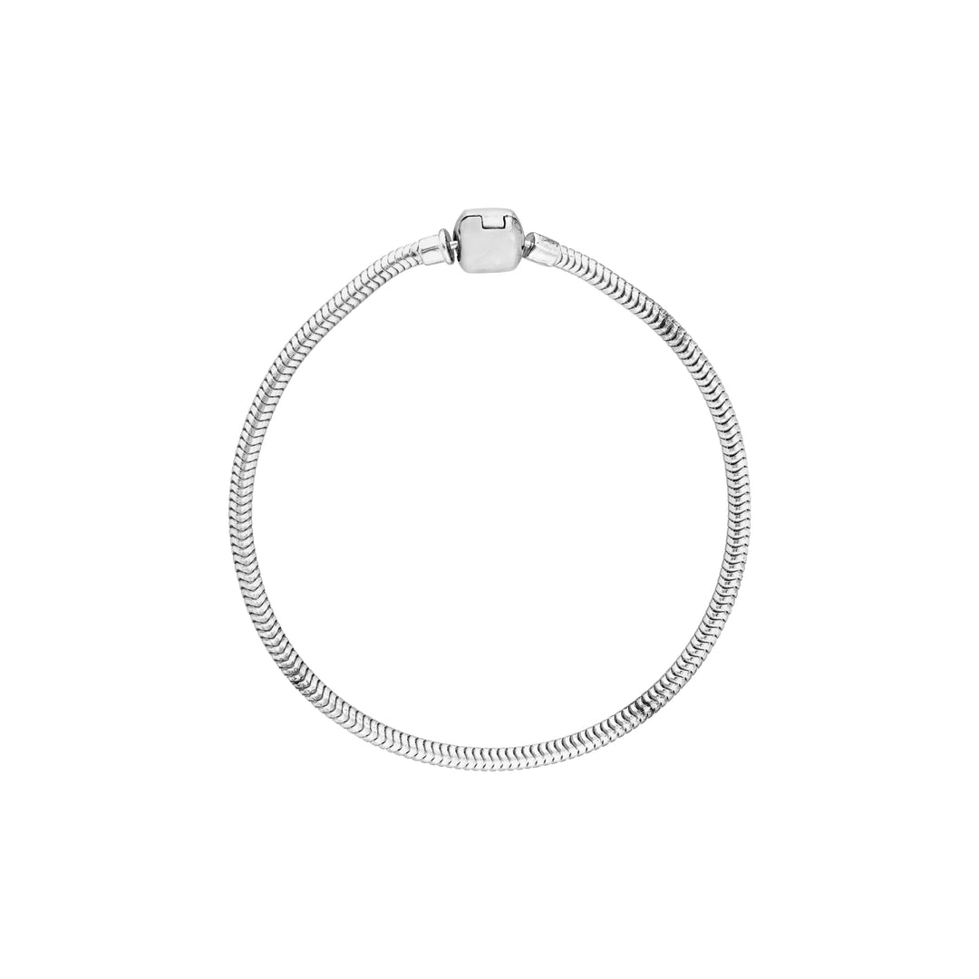 Sterling Silver 3mm Snake Chain Bracelet