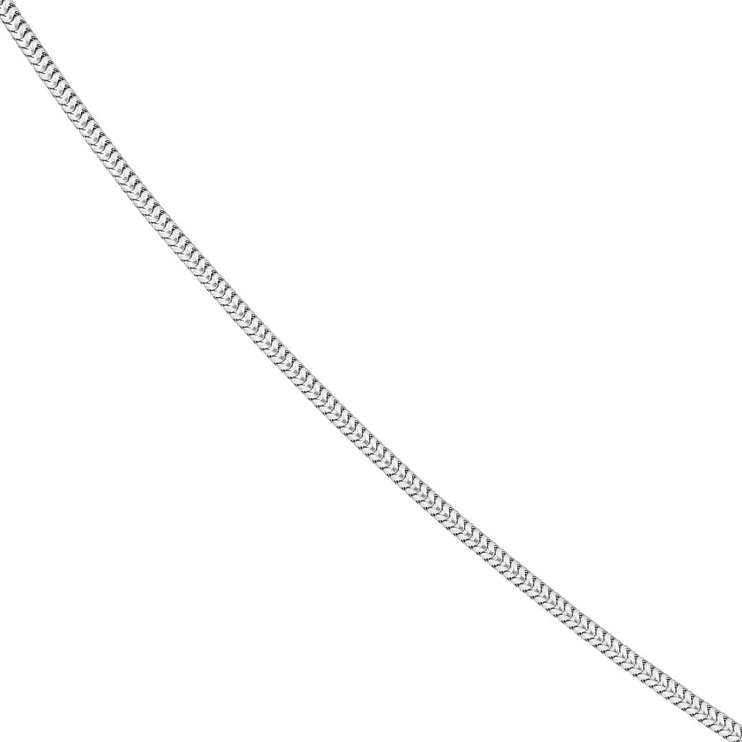 Sterling Silver 1.2mm Snake Chain with Lobster Lock