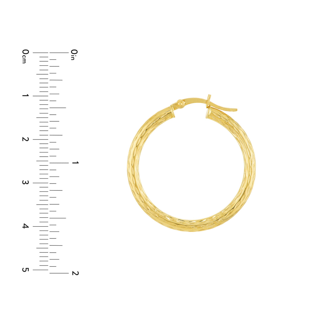3 X 30 Round Tube Full DC Earrings