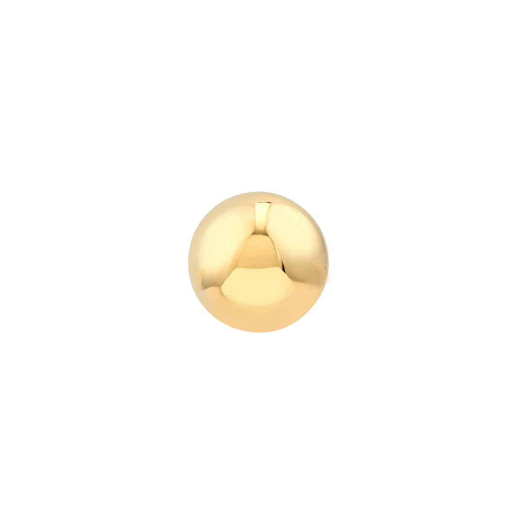 8mm Polished Ball Stud Earrings