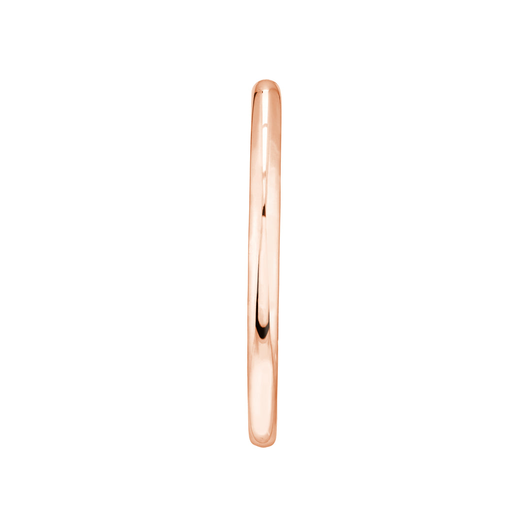 5mm x 60mm Tube Hoop Earrings