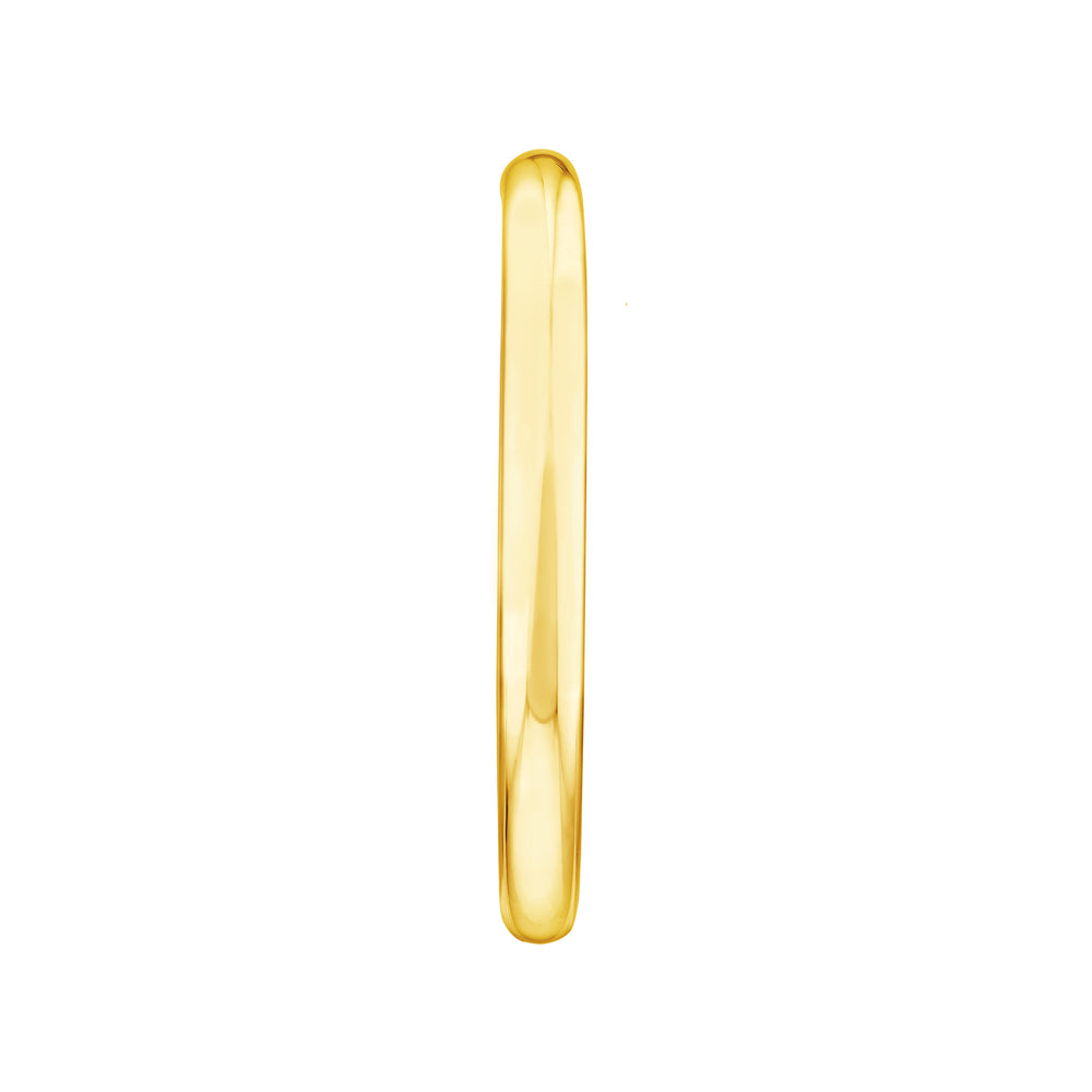 6mm x 60mm Tube Hoop Earrings
