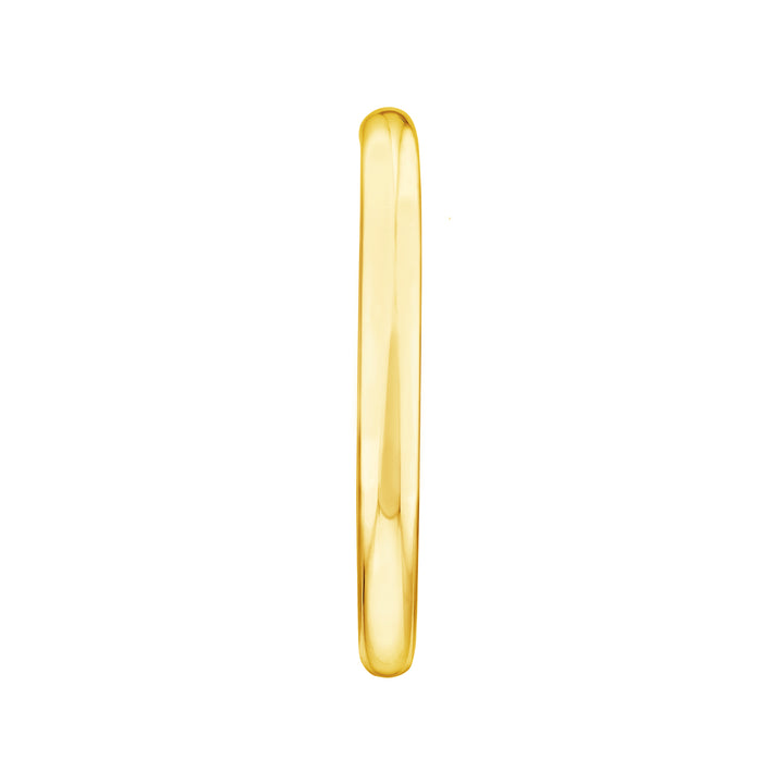 6mm x 60mm Tube Hoop Earrings