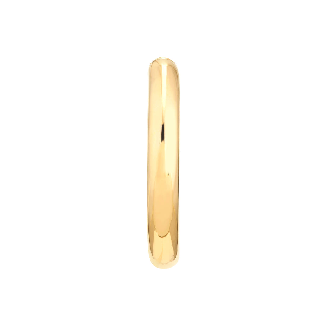 6mm x 40mm Tube Hoop Earrings
