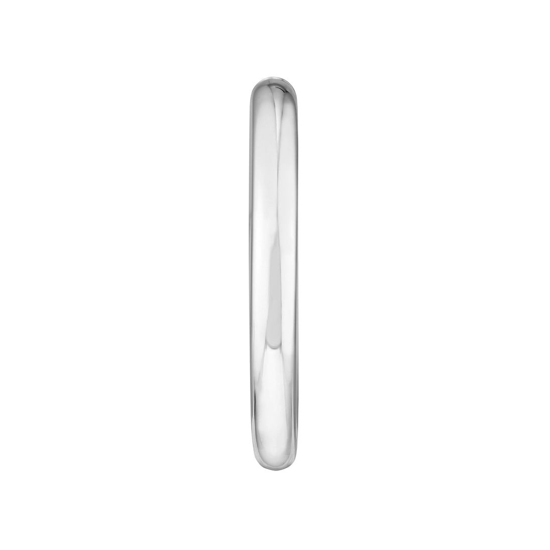 4mm x 35mm Tube Hoop Earrings