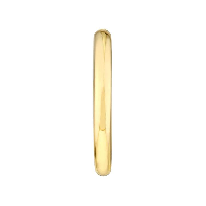 4mm x 35mm Tube Hoop Earrings