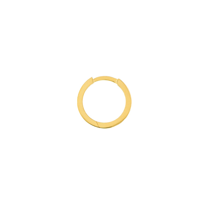 12.35 X 2MM Square Wire Hoop Earrings