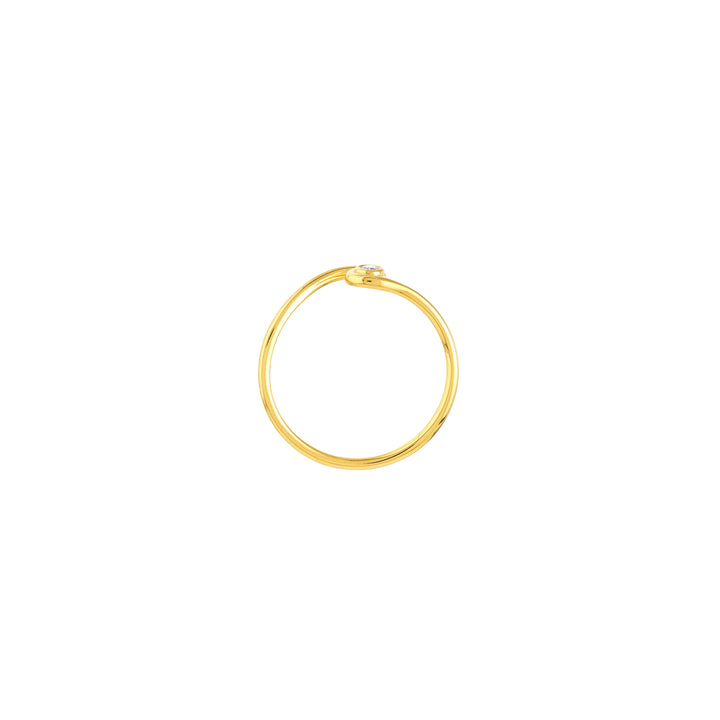 3pt Diamond Solitair Wrap Ring