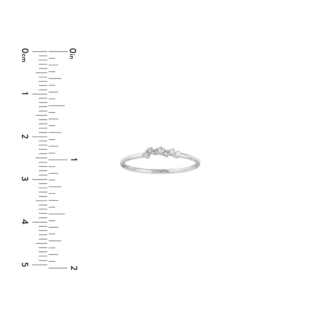 Fancy Diamond Cluster Ring