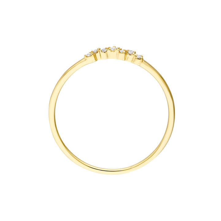 Fancy Diamond Cluster Ring