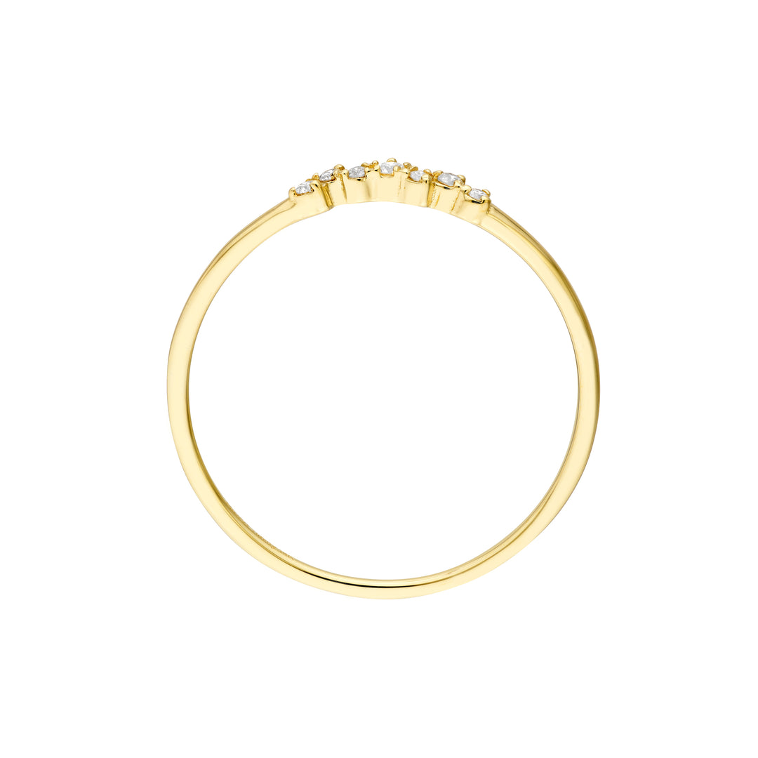 Fancy Diamond Cluster Ring