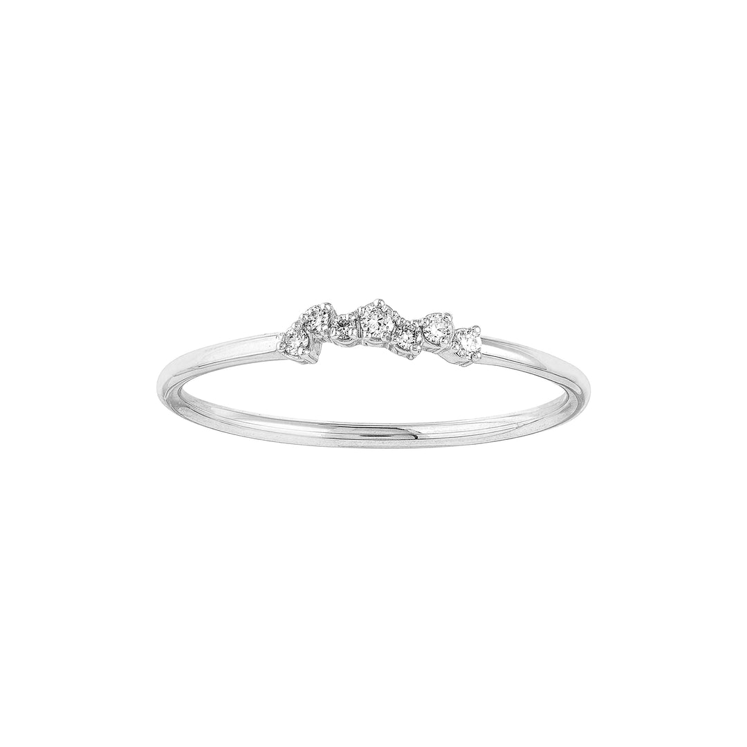 Fancy Diamond Cluster Ring