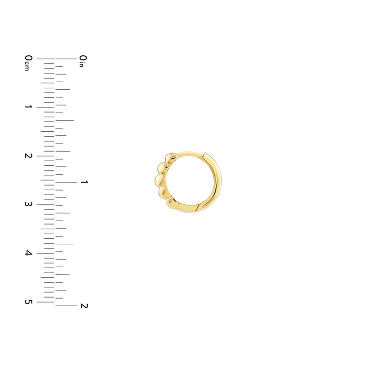 Puffy Polished Hoops