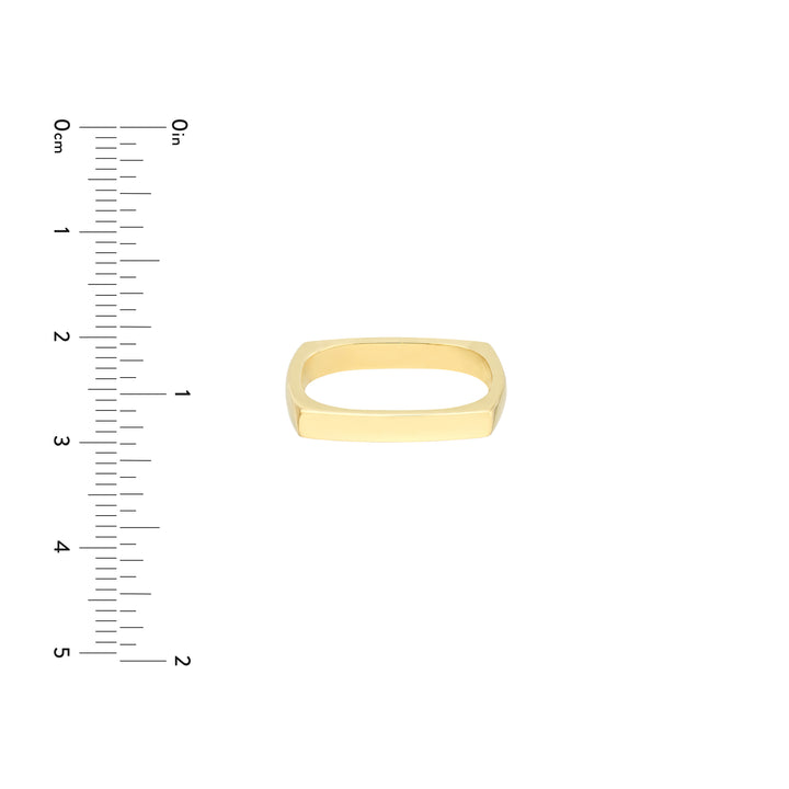 Bold Square Stack Ring