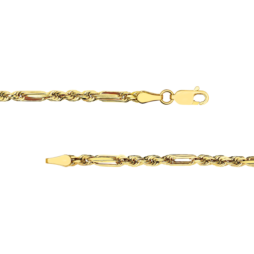 3.00mm D/C Hollow Figarope Milano Chain