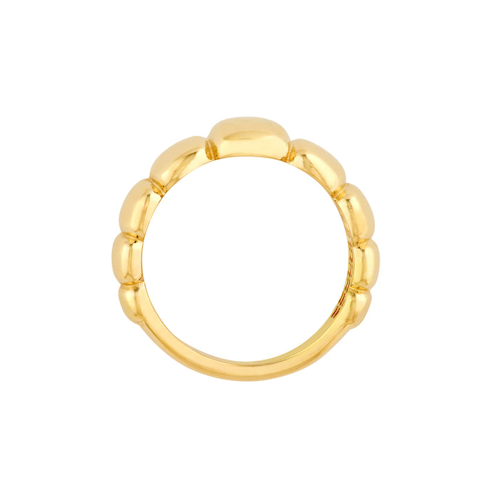Graduated Puffy Rectangle Ring