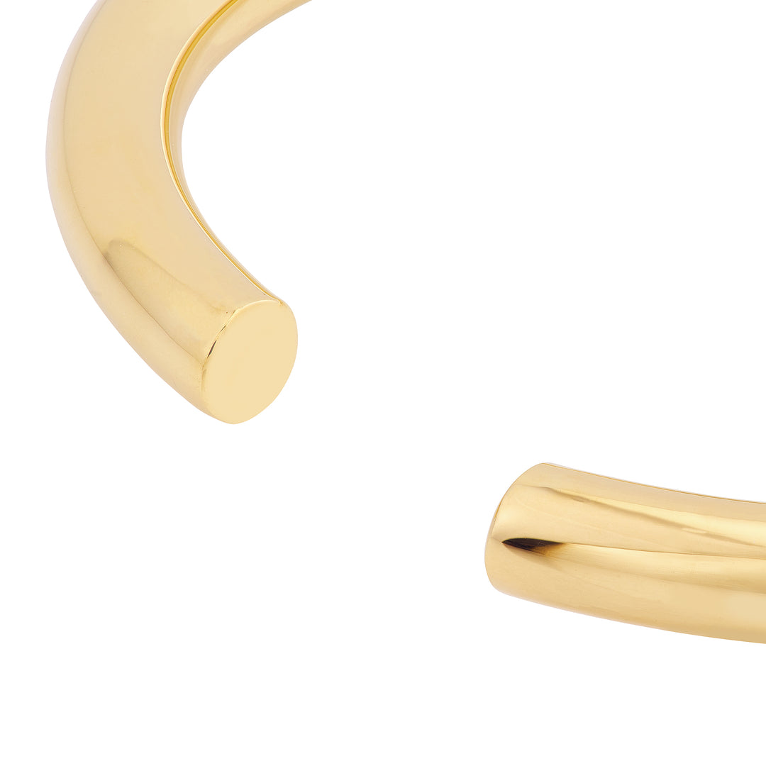 Open Polished Bangle Bracelet