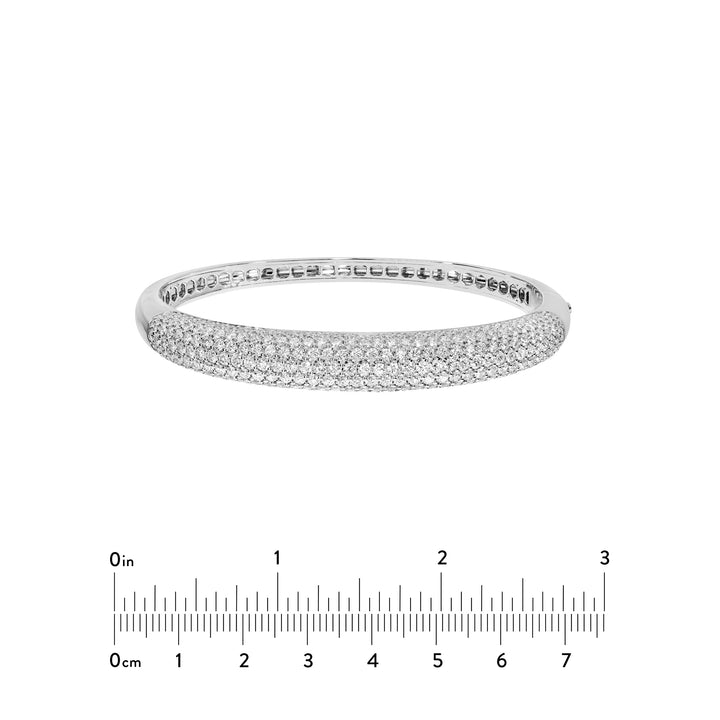 Diamond Pave Bangle (5-1/5tcw)