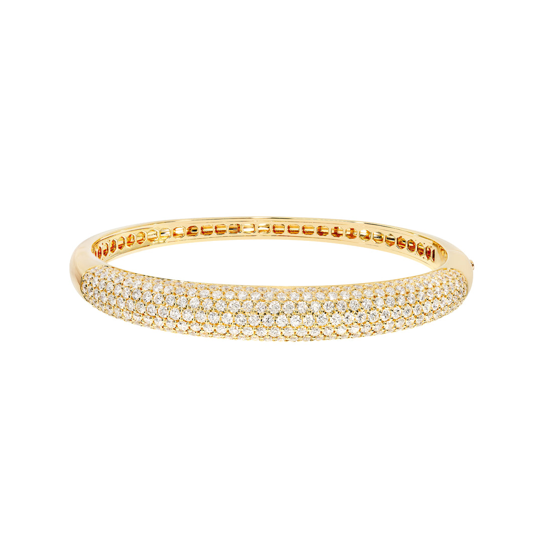 Diamond Pave Bangle (5-1/5tcw)