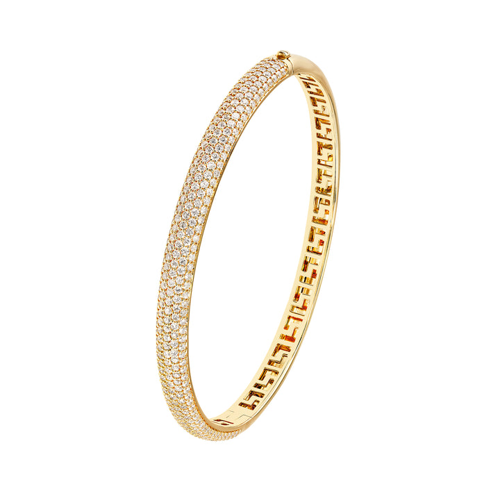 Diamond Pave Bangle (2-7/8tcw)