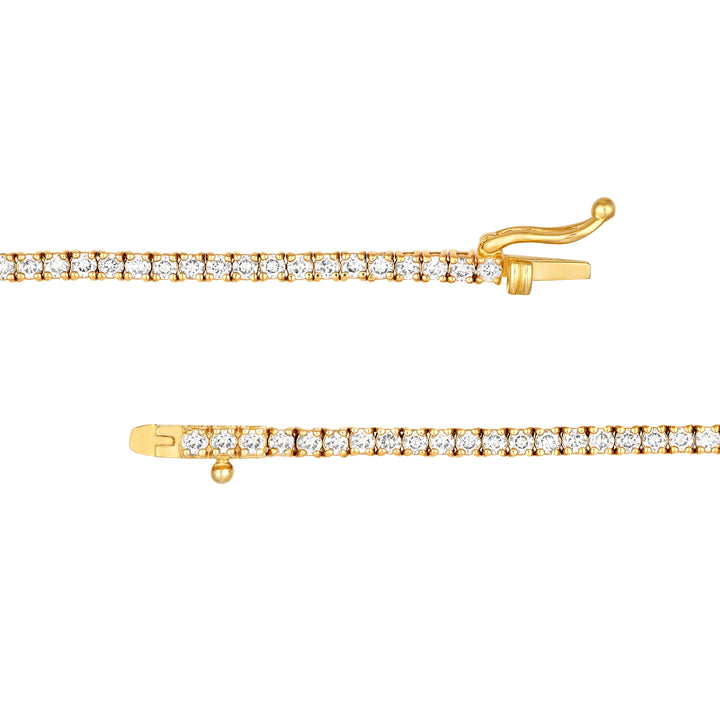Diamond 16 Tennis Necklace (4-1/4tcw)