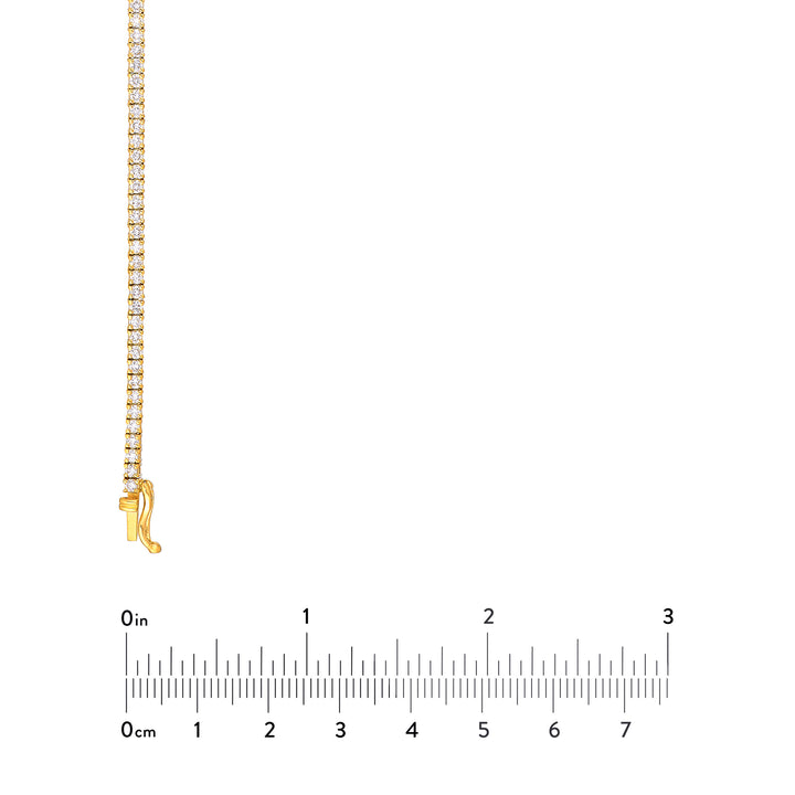 Diamond 16 Tennis Necklace (4-1/4tcw)