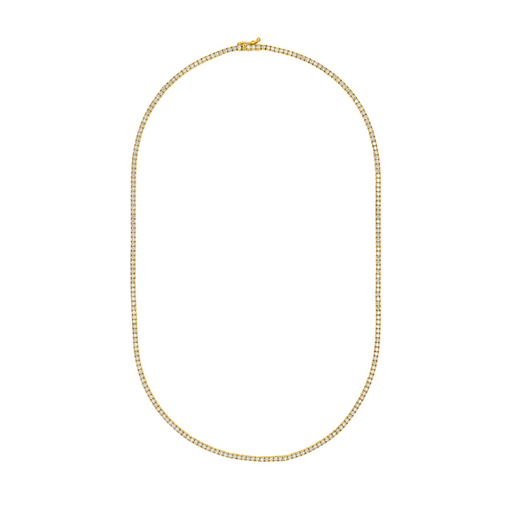 Diamond 18 Tennis Necklace (4-1/2tcw)