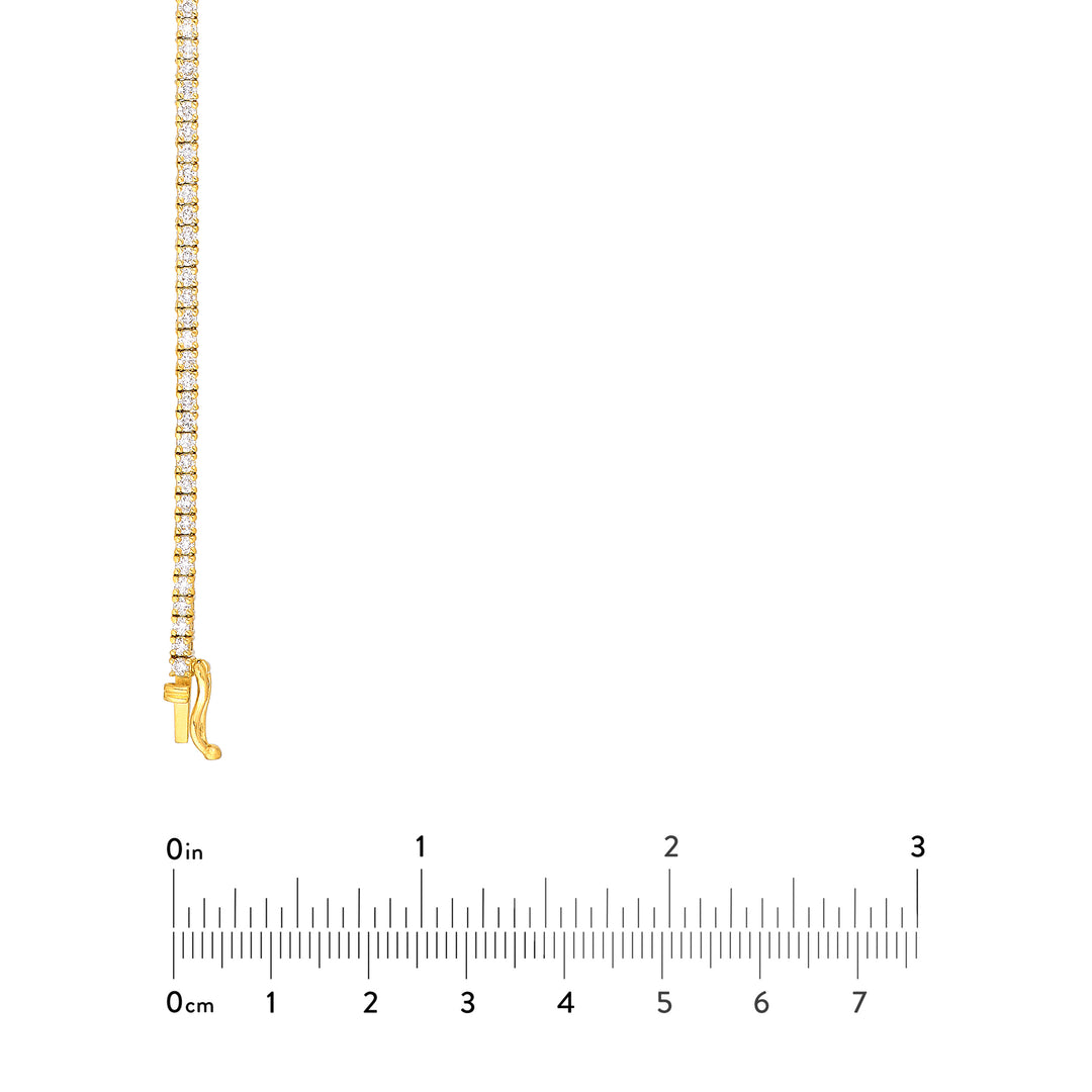 Diamond 18 Tennis Necklace (4-1/2tcw)