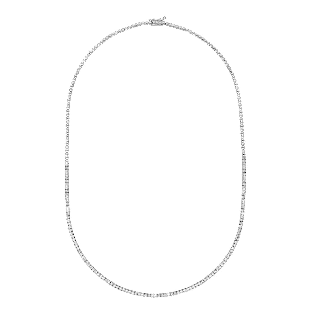 Diamond Half Tennis Necklace (2-1/8tcw)