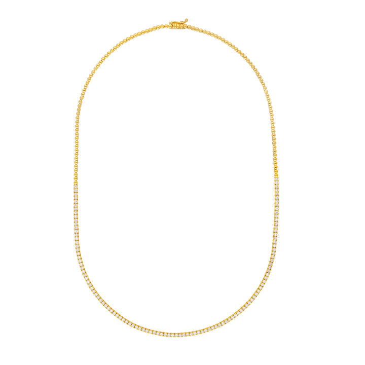 Diamond Half Tennis Necklace (2-1/8tcw)