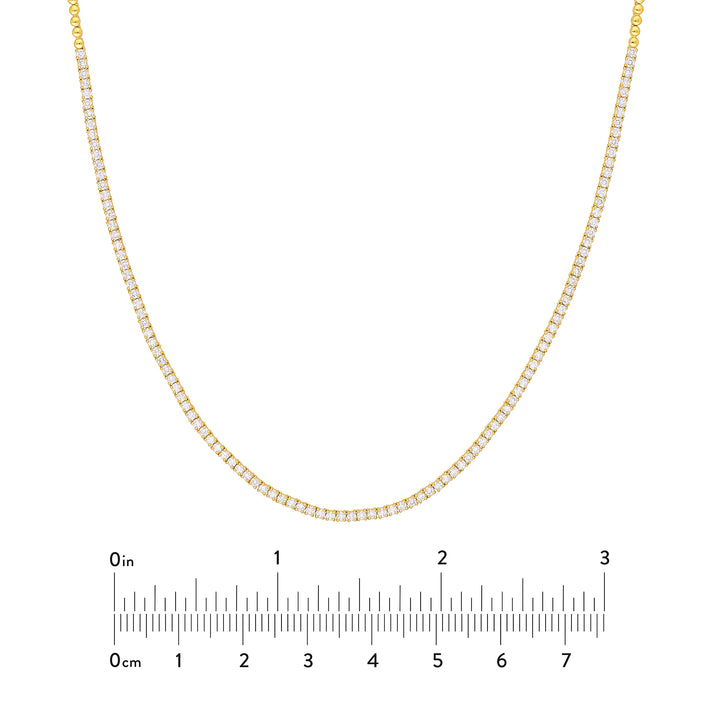Diamond Half Tennis Necklace (2-1/8tcw)