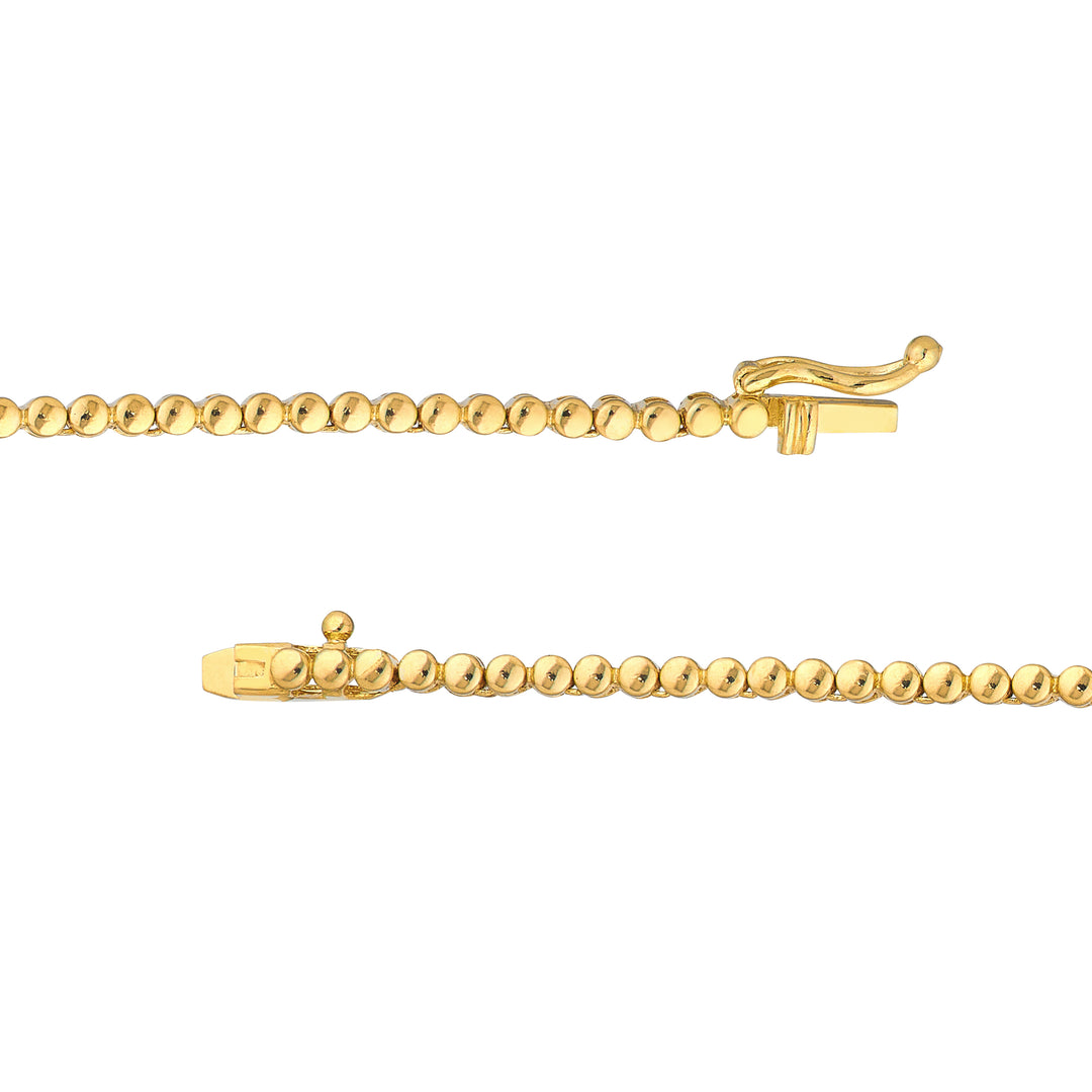 Diamond Graduated Half Tennis Necklace (3-1/3tcw)