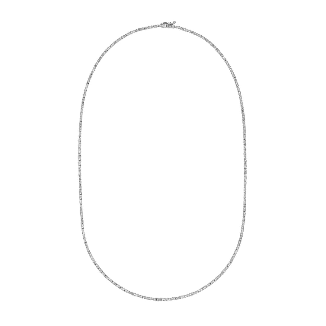 Diamond 16 Tennis Necklace (2-5/8tcw)