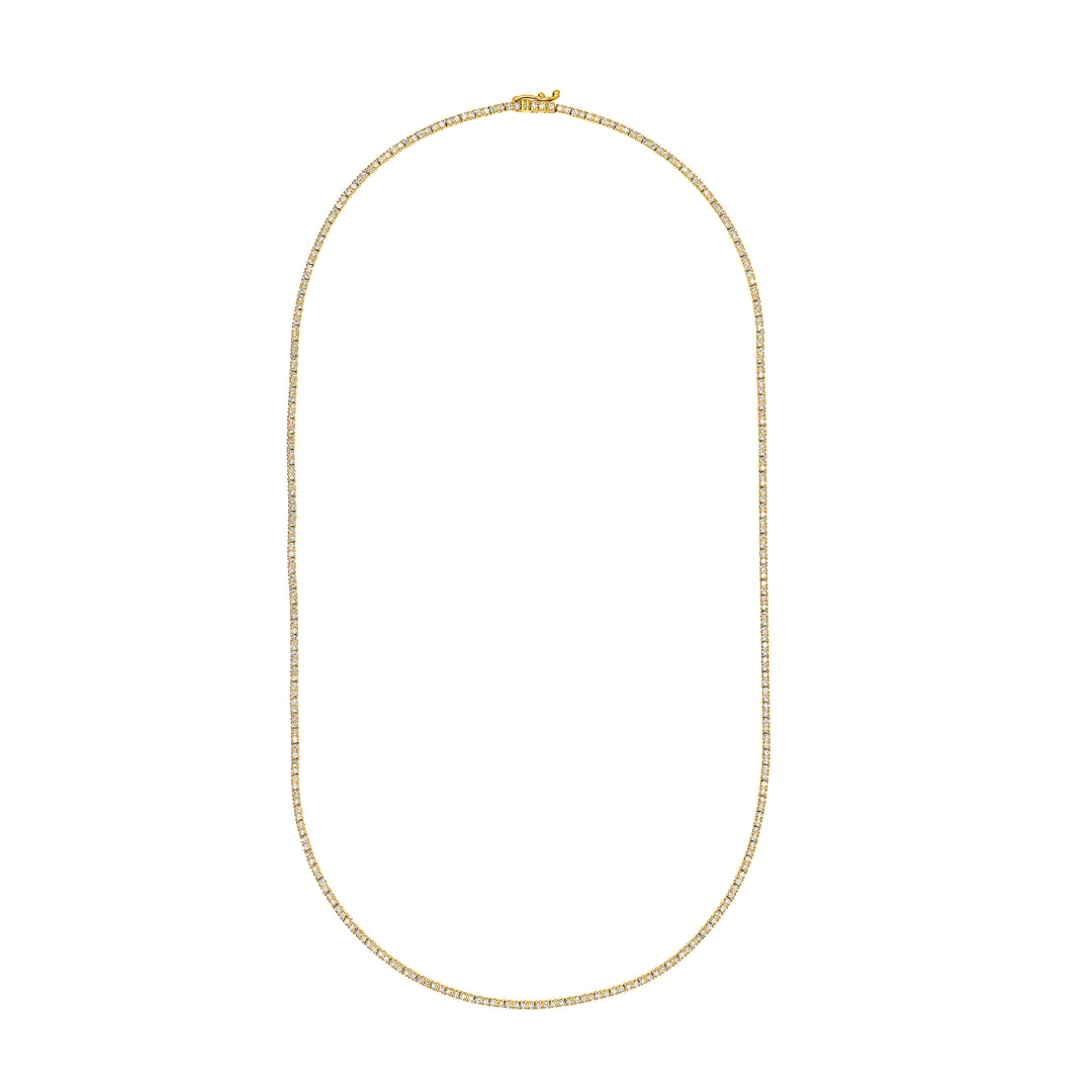 Diamond 18 Tennis Necklace (3.0tcw)