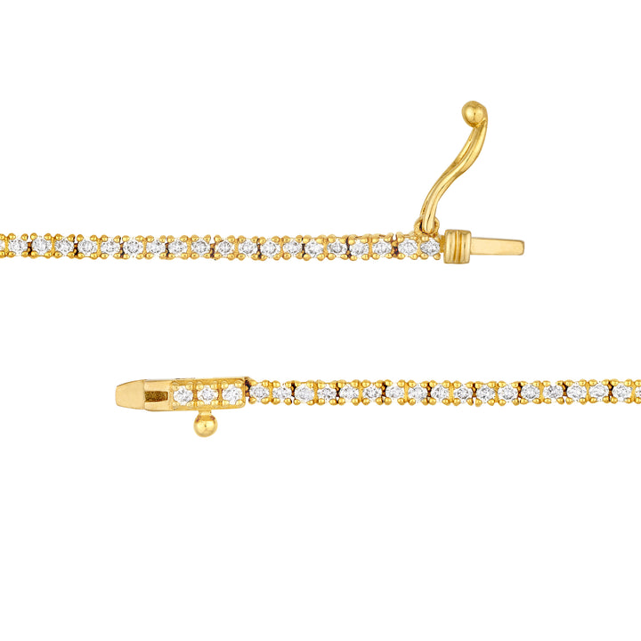 Diamond 18 Tennis Necklace (3.0tcw)